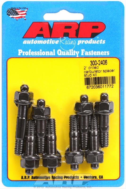 ARP ARP 2" drilled carburetor spacer stud kit (300-2406) SR