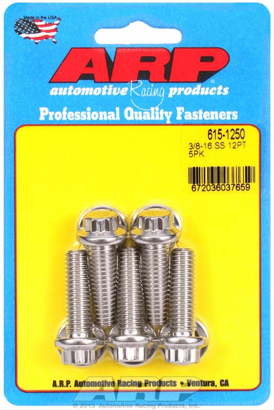 ARP ARP 3/8"-16 x 1.250 12pt 7/16 wrenching SS bolts (615-1250) SR