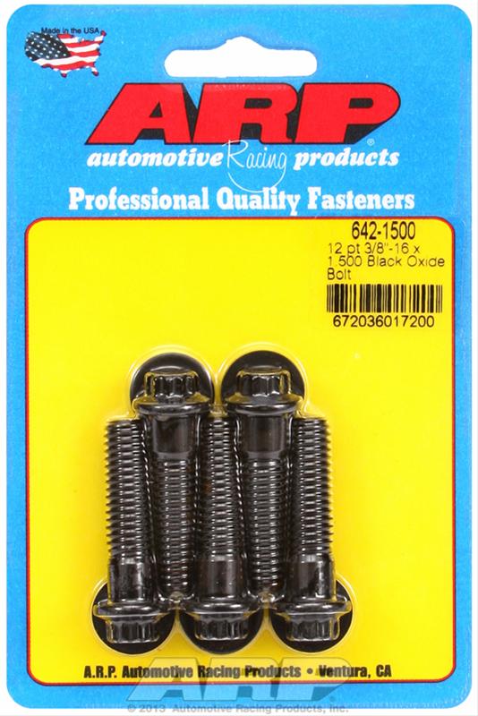 ARP ARP 3/8"-16 x 1.500 12pt black oxide bolts (642-1500) SR