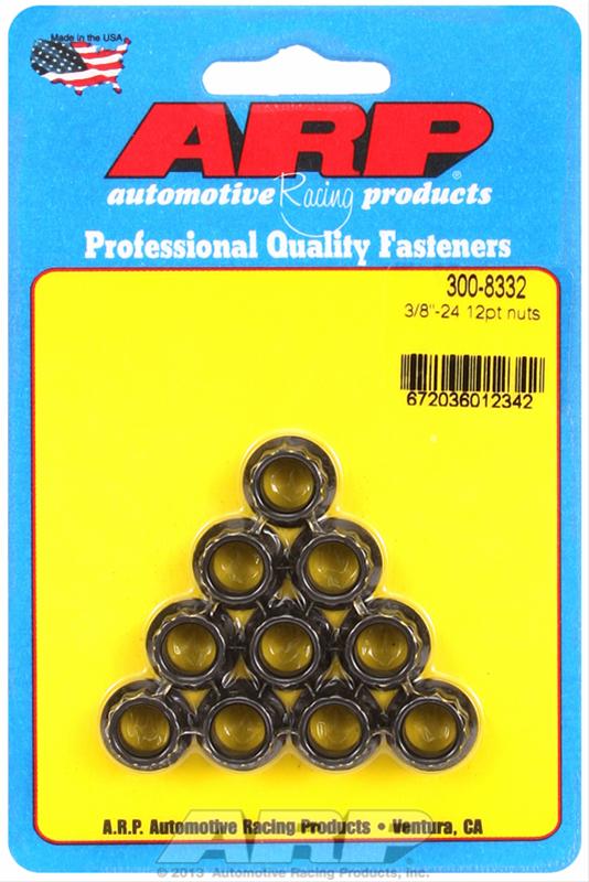 ARP ARP 3/8"-24 12pt nut kit (300-8332) SR