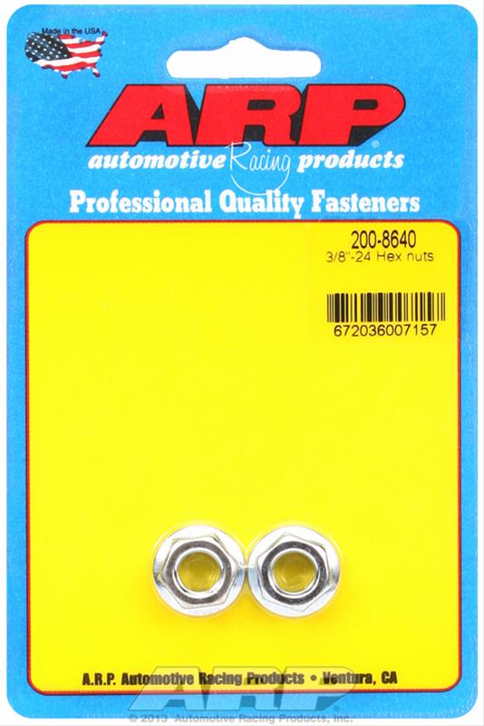 ARP ARP 3/8-24 hex nut kit (200-8640) SR