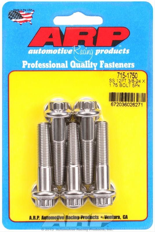 ARP ARP 3/8"-24 x 1.750 12pt 7/16 wrenching SS bolts (715-1750) SR