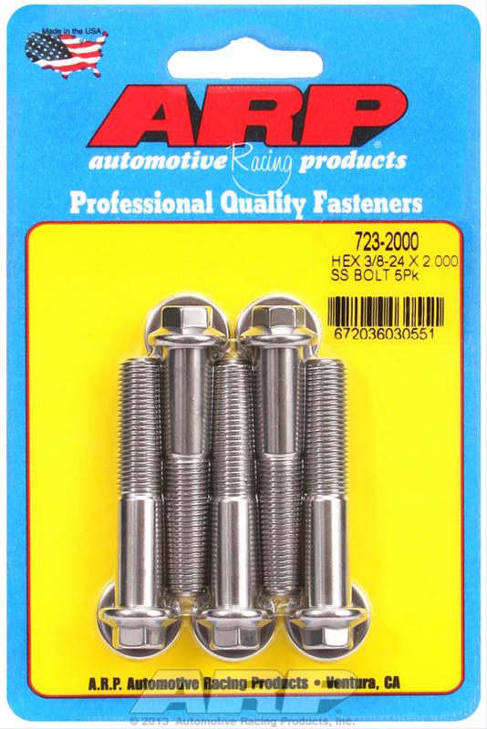 ARP ARP 3/8"-24 x 2.000 hex SS bolts (723-2000) SR