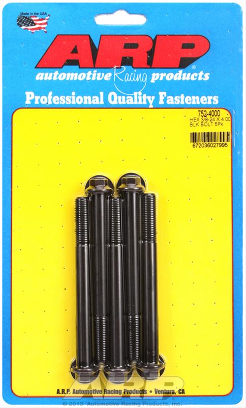 ARP ARP 3/8"-24 x 4.000 hex black oxide bolts (752-4000) SR