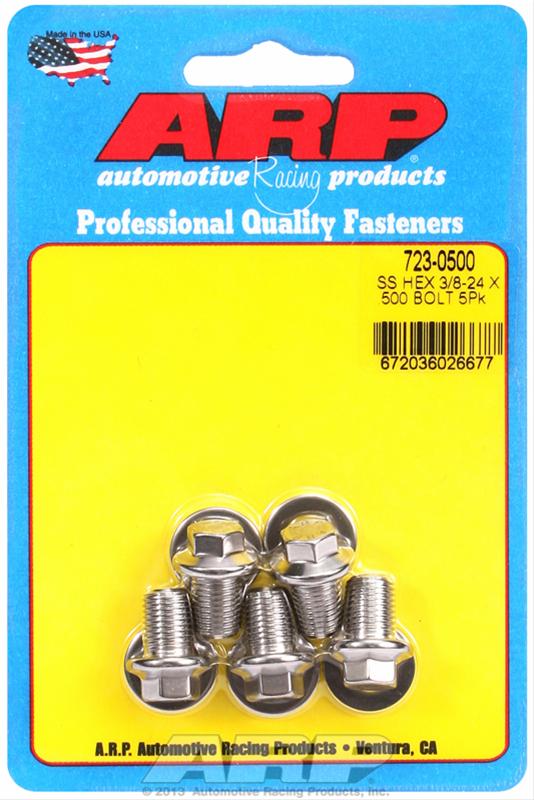 ARP ARP 3/8"-24 x .500 hex SS bolts (723-0500) SR