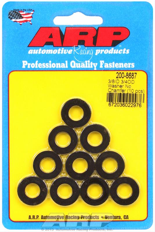 ARP ARP 3/8"ID 3/4"OD black washers (200-8687) SR