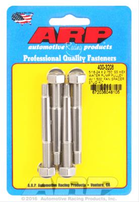 ARP ARP 5/16-24 X 2.750 SS hex water pump pulley w/ 1.500" fan s (400-3208) SR