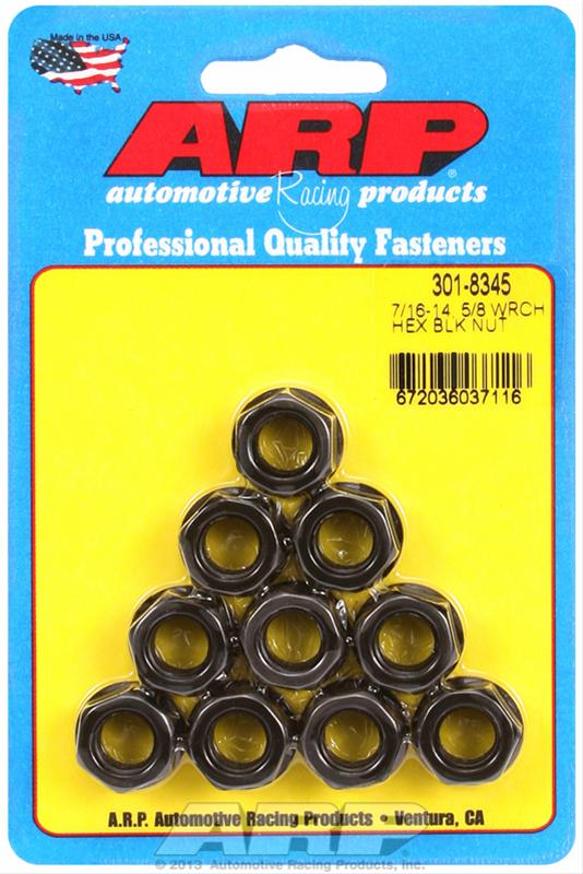 ARP ARP 7/16-14 hex nut kit (301-8345) SR