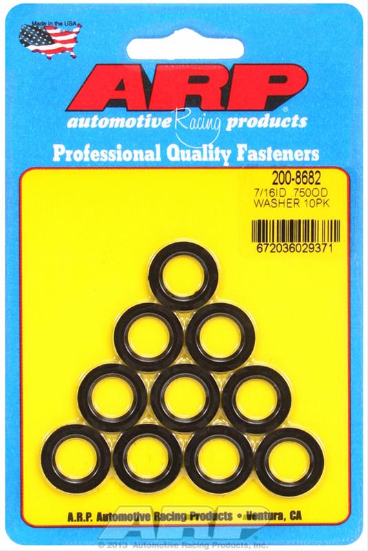 ARP ARP 7/16" ID 3/4" OD Connecting Rod Washers w/ Chamfer 8740 Pack of 10 (200-8682) SR