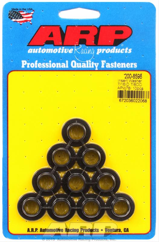 ARP ARP 7/16"OD .875"ID insert washers (200-8598) SR
