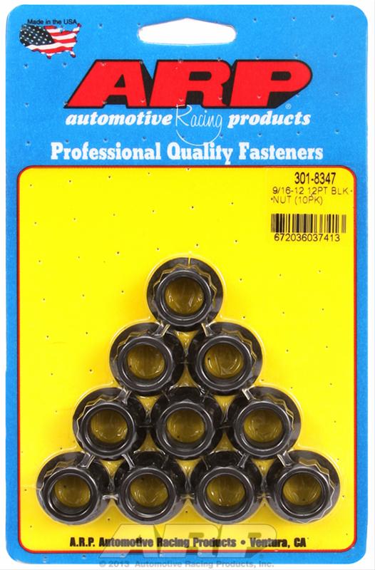 ARP ARP 9/16-12 12pt nut kit (301-8347) SR