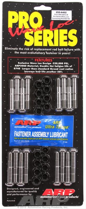 ARP ARP BB Ford 390-428 wave-loc rod bolt kit (255-6402) SR