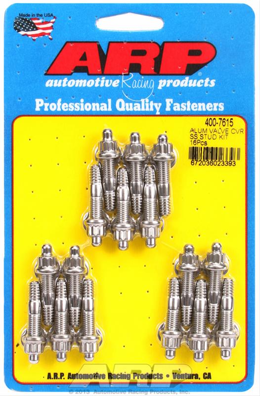 ARP ARP Cast alum covers SS 12pt valve cover stud kit, 16pc (400-7615) SR
