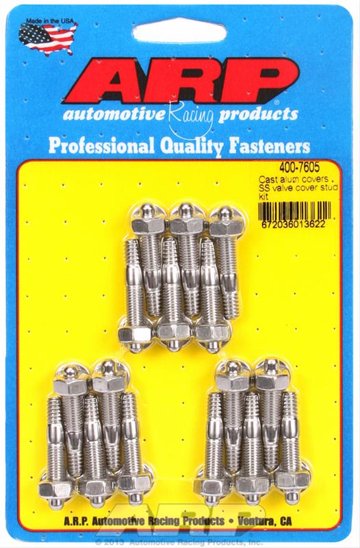 ARP ARP Cast alum covers SS valve cover stud kit (400-7605) SR