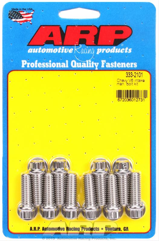 ARP ARP Chevy V6 intake manifold bolt kit (333-2101) SR