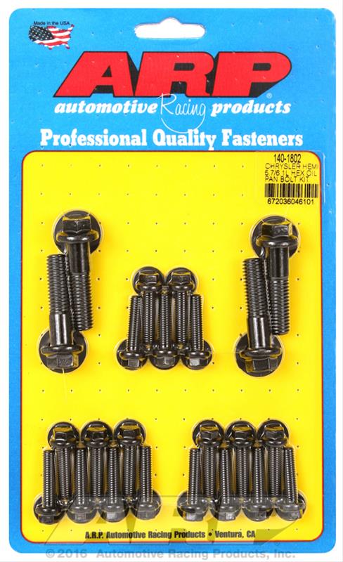 ARP ARP Chrysler hemi 5.7/6.1L hex oil pan bolt kit (140-1802) SR