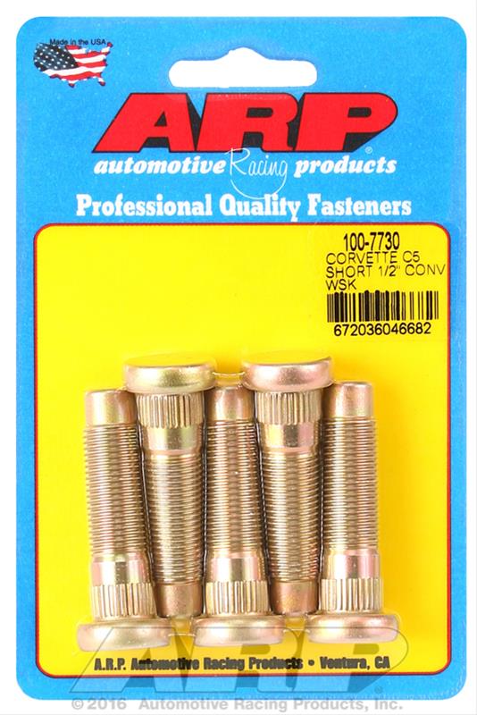 ARP ARP Corvette C5 short 1/2 conv wheel stud kit (100-7730) SR