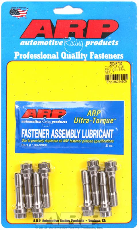 ARP ARP Custom Age 625+ Rod Bolt Kit 1.500" under head 3/8" set (300-6704) SR
