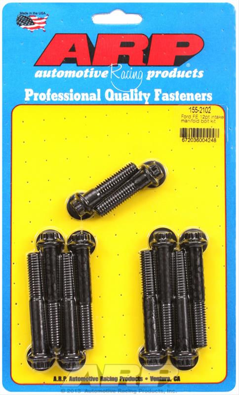 ARP ARP Ford FE 12pt intake manifold bolt kit (155-2102) SR
