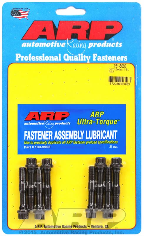 ARP M8 8mm High Performance 8740 Connecting Rod Bolts Kit Ford 1.6L Zetec E 151-6003