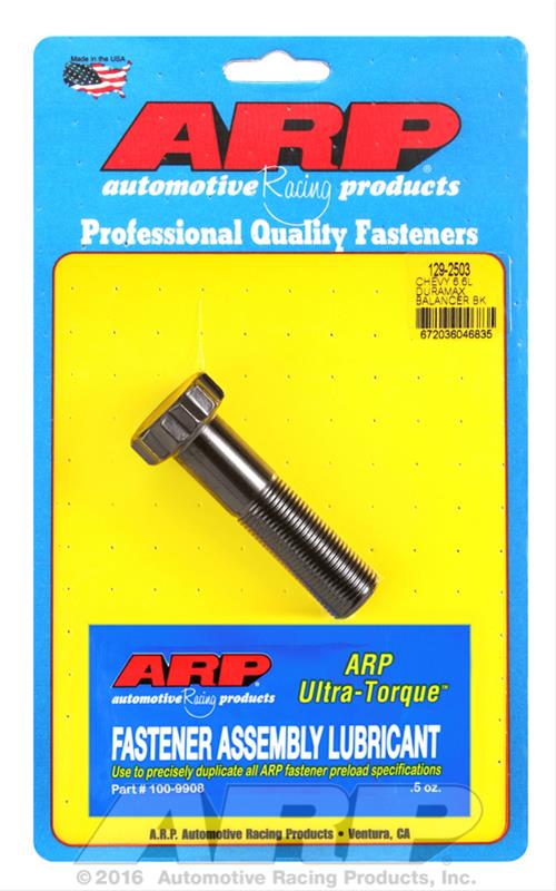 ARP ARP GM 6.6L Duramax balancer bolt kit "BOLT ONLY" (129-2503) SR