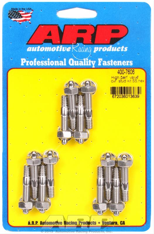 ARP ARP Hi-perf SS hex valve cover stud kit (400-7606) SR