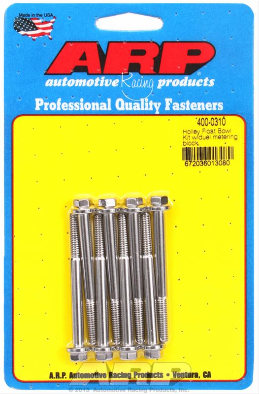 ARP ARP Holley Float Bowl kit w/duel metering block (400-0310) SR