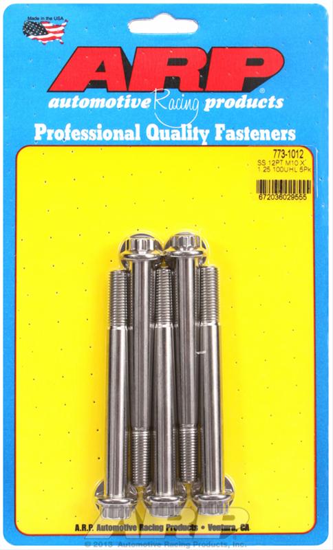 ARP ARP M10 x 1.25 x 100 12pt SS bolts (773-1012) SR