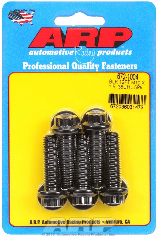ARP ARP M10 x 1.50 x 35 12pt black oxide bolts (672-1004) SR
