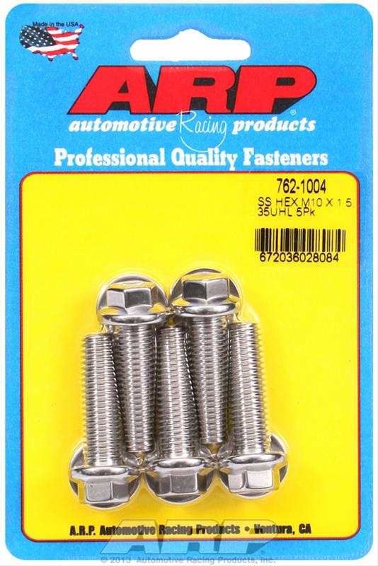 ARP ARP M10 x 1.50 x 35 hex SS bolts (762-1004) SR