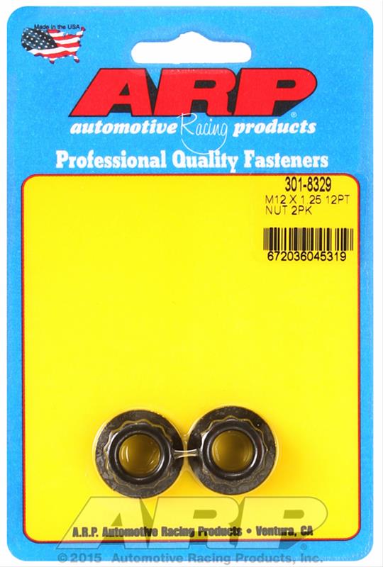 ARP ARP M12 X 1.25 12pt nut kit (301-8329) SR
