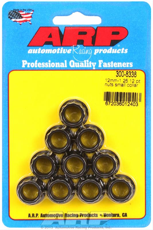 ARP ARP M12 x 1.25 12pt nut kit (small collar) (300-8338) SR