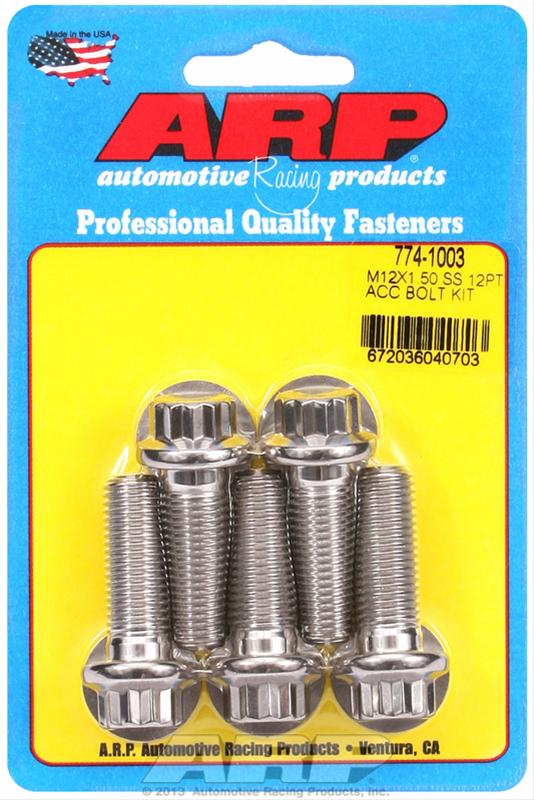 ARP ARP M12 x 1.50 x 35 12pt SS bolts (774-1003) SR