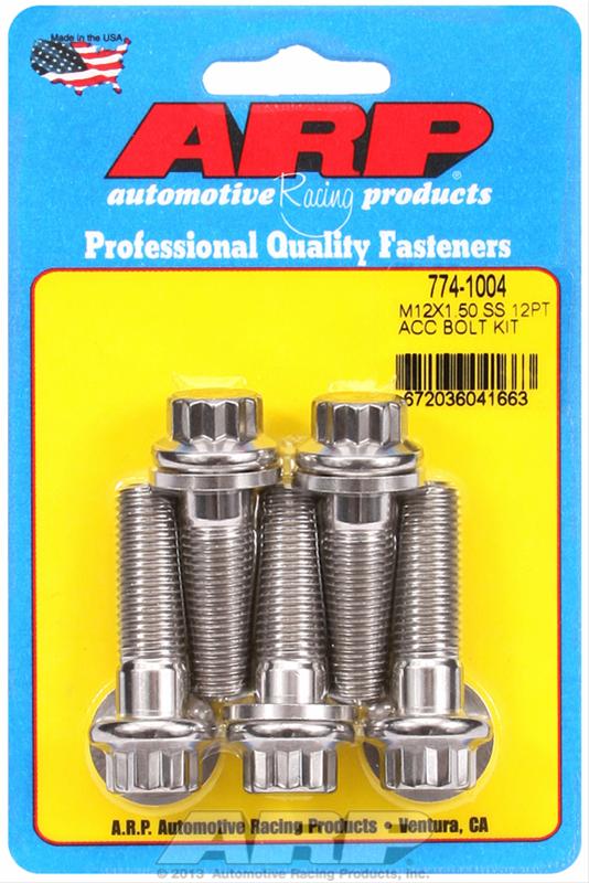 ARP ARP M12 x 1.50 x 40 12pt SS bolts (774-1004) SR