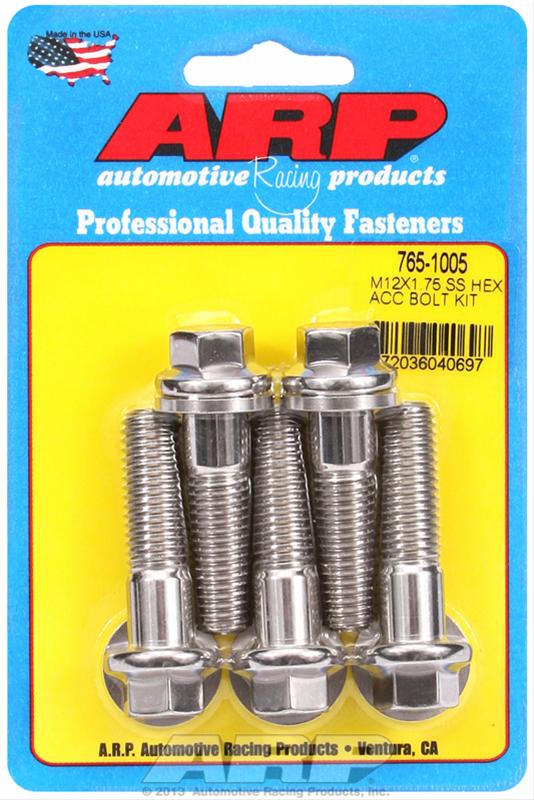 ARP ARP M12 x 1.75 x 45 hex SS bolts (765-1005) SR