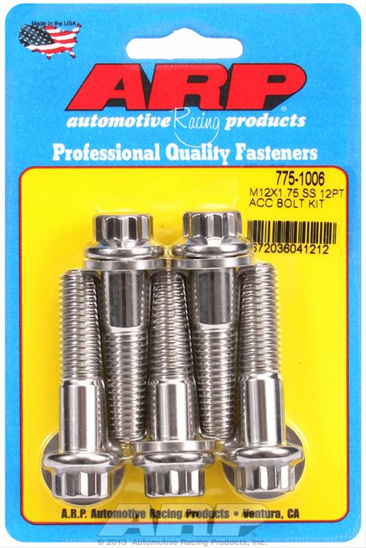 ARP ARP M12 X 1.75 X 50 12pt SS bolts (775-1006) SR