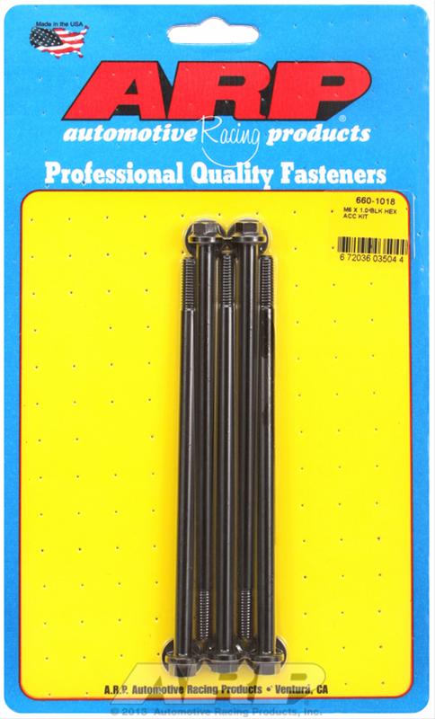 ARP ARP M6 x 1.00 x 135 hex black oxide bolts (660-1018) SR