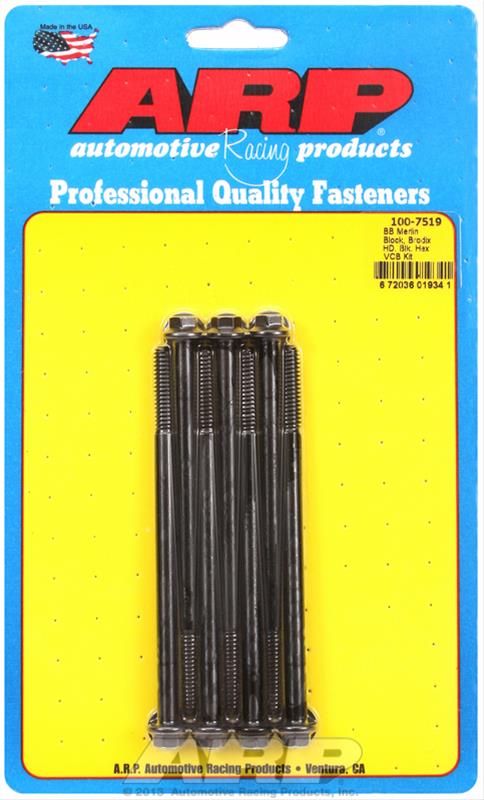 ARP ARP Merlin block, Brodix head BB  hex valve cover bolt kit (100-7519) SR