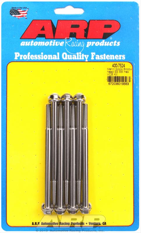 ARP ARP Merlin block, Brodix head BB  hex valve cover bolt kit (400-7524) SR