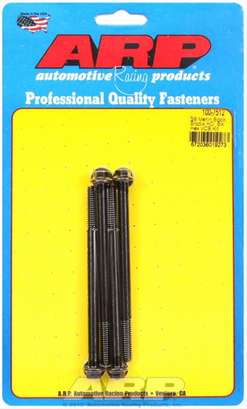 ARP ARP Merlin block, Brodix head SB  hex valve cover bolt kit (100-7512) SR