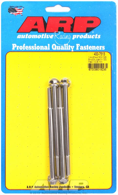 ARP ARP Merlin block, Brodix head SB  hex valve cover bolt kit (400-7513) SR