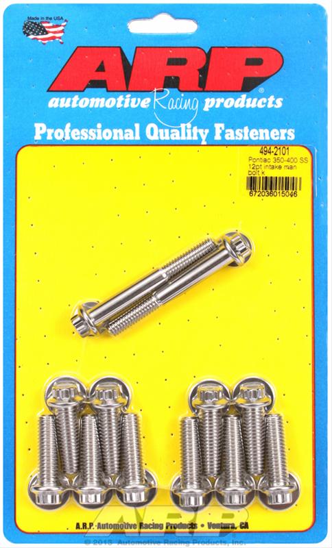 ARP ARP Pontiac 350-400 SS 12pt intake manifold bolt kit (494-2101) SR