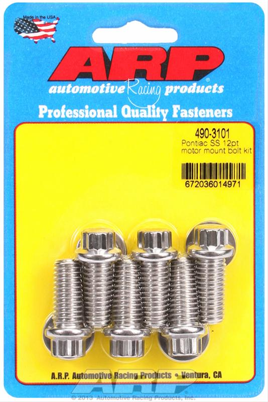 ARP ARP Pontiac SS 12pt motor mount bolt kit (490-3101) SR