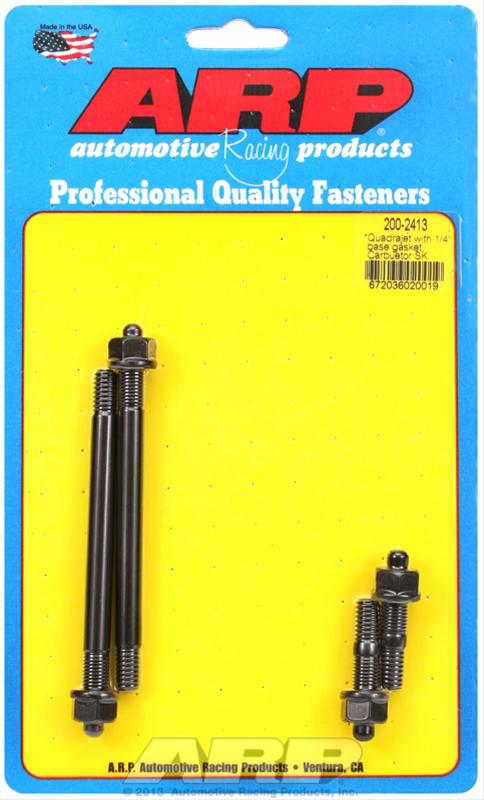 ARP ARP Quadrajet with 1/4" base gasket, carb stud kit (200-2413) SR