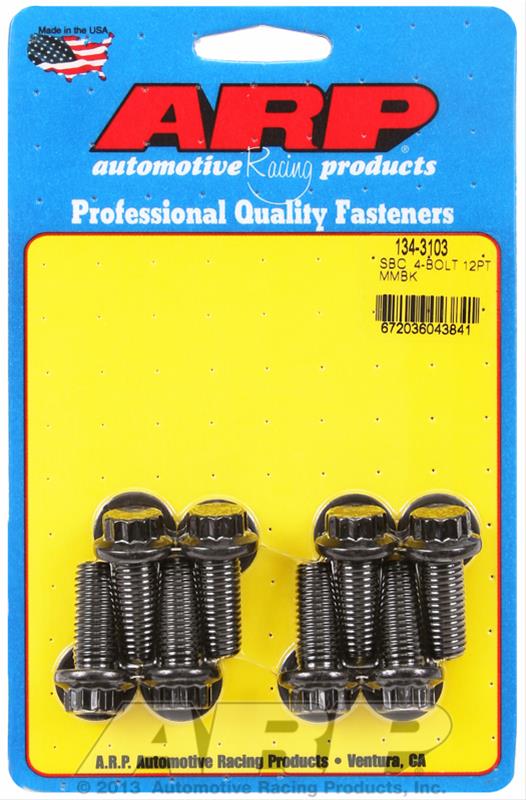 ARP ARP SB Chevy 4-bolt 12pt motor mount bolt kit (134-3103) SR