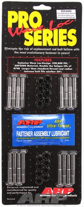 ARP ARP SB Ford 289-302 standard wave-loc rod bolt kit (254-6402) SR