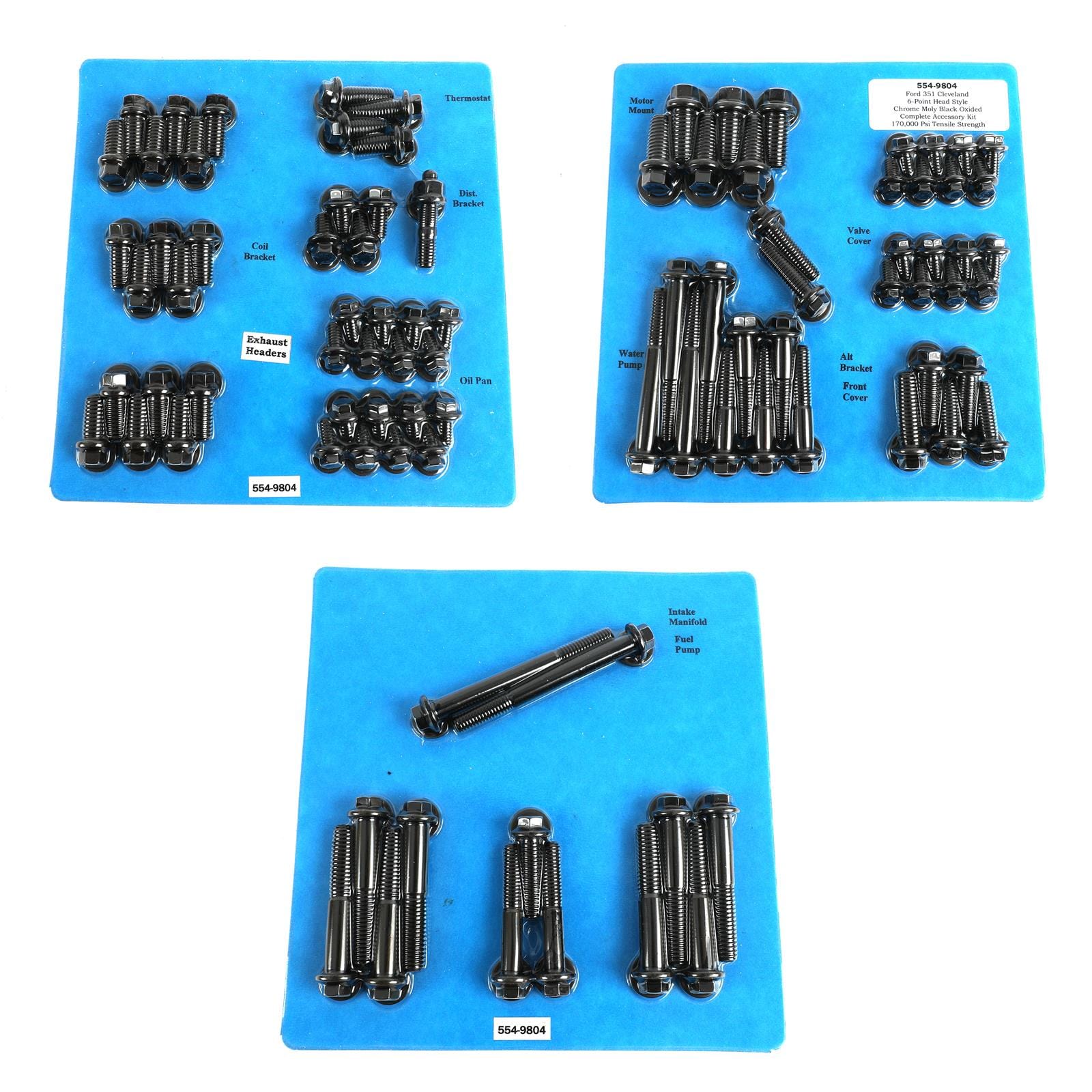 ARP ARP SB Ford 351C CM hex accessory kit (554-9804) SR