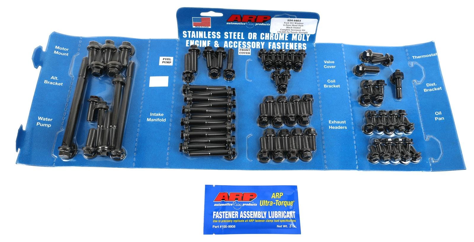 ARP ARP SB Ford 351W CM hex accessory kit (554-9803) SR