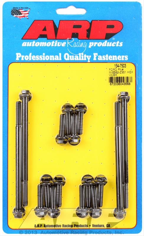 ARP ARP SB Ford PN# M-6582-Z351 hex valve cover bolt kit (154-7503) SR