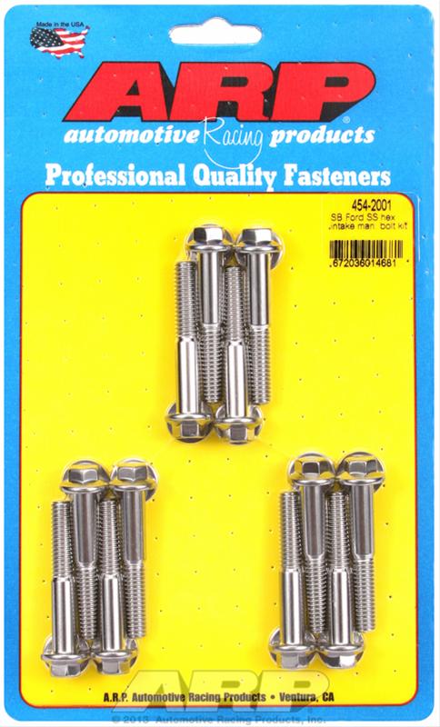 ARP ARP SB Ford SS hex intake manifold bolt kit (454-2001) SR